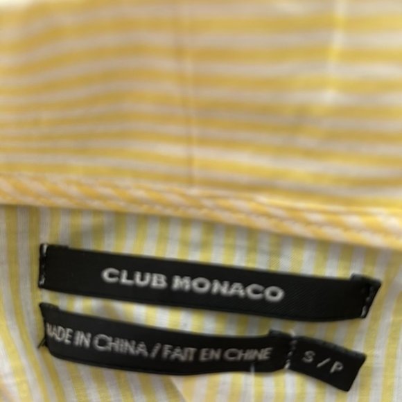 Club Monaco Blouse 100% cotton Small - Picture 4 of 6